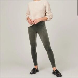 SPANX Velvet Leggings Dark Palm | SP